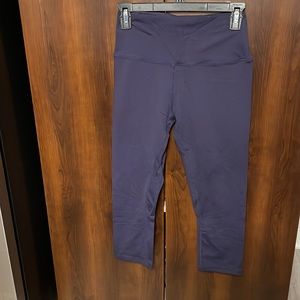 ZYIA Navy Blue Cropped Leggings